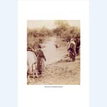 picture of Baptising in the Jordan River,  1896
